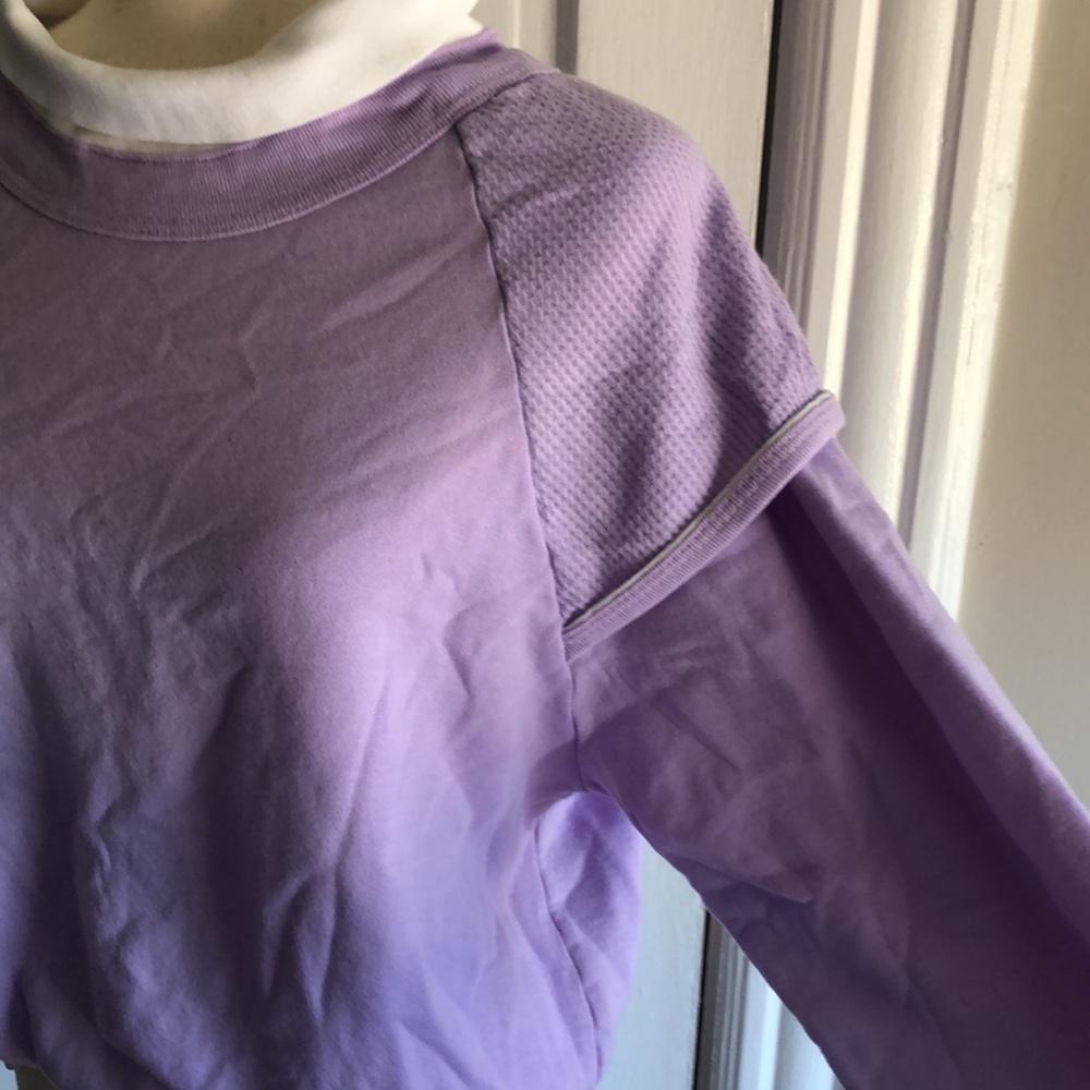 Vintage Carlton Fashion Light Purple Pullover Size Small - Picture 5 of 8
